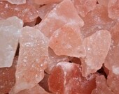 Natural Himalayan Salt Rock Chunks Large (1-2 quot ) Choose How Many Pieces (Chunky Crystals, Pink Sea Salt)