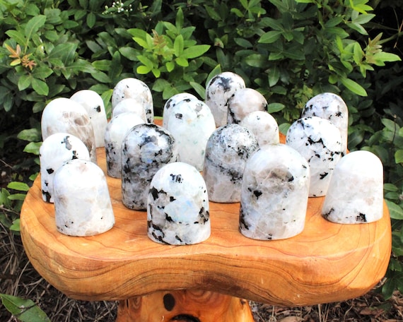 Polished Rainbow Moonstone Freeform ('A' Grade Free Standing Display Specimens, Rainbow Moonstone Free Form)