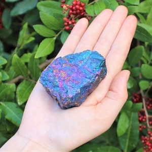 LARGE Chalcopyrite Raw Stone, 2" - 3":Choose How Many Pieces (Premium Quality 'A' Grade)