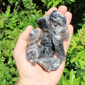 Smoky Quartz Rough Natural Stones: Choose How Many Pieces (Premium Quality &#39;A&#39; Grade)