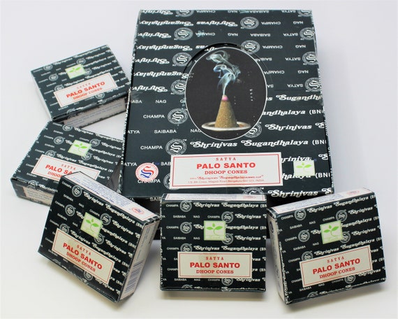 Satya Palo Santo Incense Cones: Choose How Many