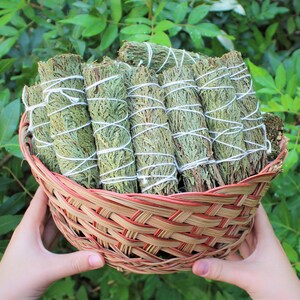 Cedar Smudge 4" Sticks - 3 Piece Lot (Fresh Bundles For Incense & Craft Uses) afbeelding 6