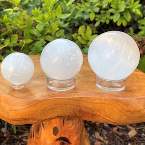 Selenite Crystal Sphere