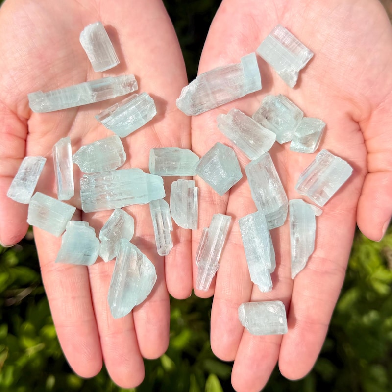 Aquamarine Rough Pakistan - Etsy
