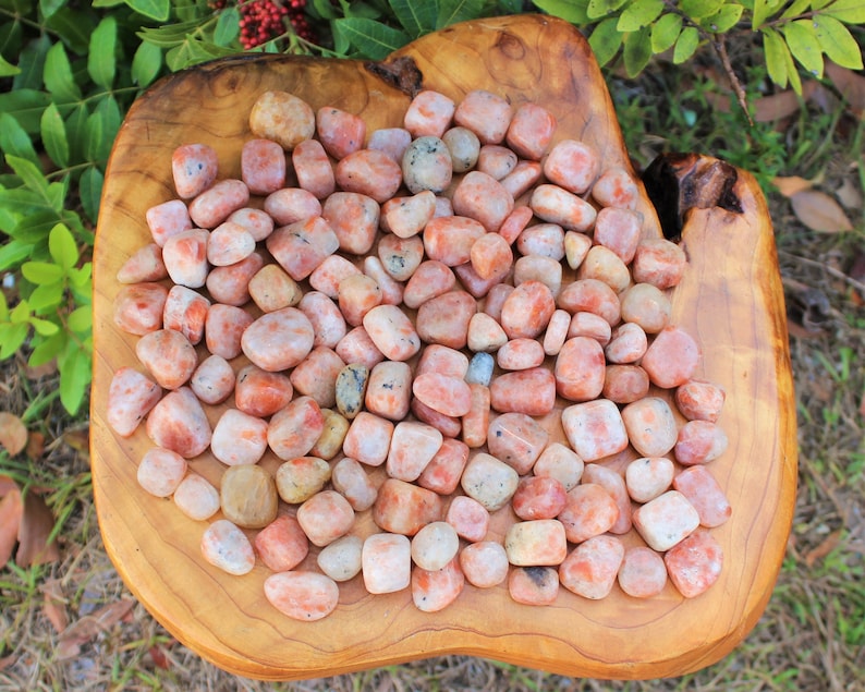 Sunstone Tumbled Stones: Choose How Many Pieces Premium Quality 'A' Grade image 7