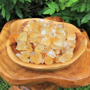 Citrine Rough Crystal Chips, 0.5 1.25: Choose Ounces or lb Wholesale Bulk Lots 'AAA' Quality Raw Citrine Chips, Rough Citrine Chips image 2