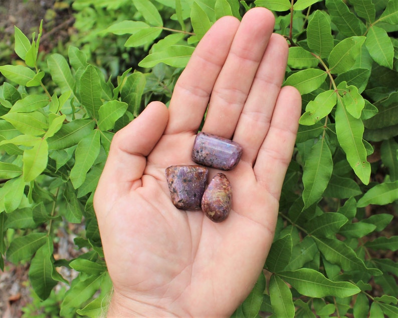 Ruby Tumbled Stones: Choose How Many Pieces Premium Quality 'A' Grade 3