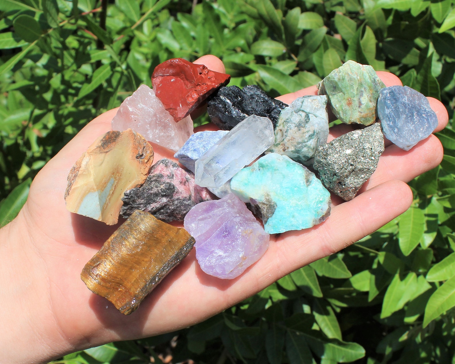 Crafters Collection Mixed Crystals Bulk Gemstones Natural Etsy