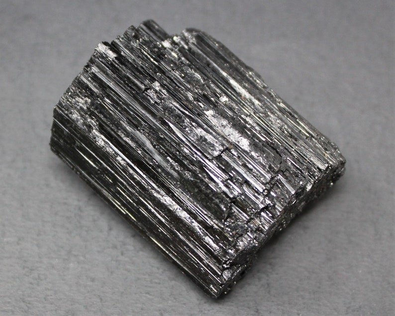 4 Selenite Towers & 4 Extra Grade Black Tourmaline Logs - Full Home Protection Crystal Kit image 4
