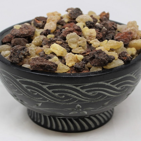 Frankincense & Myrrh Resin Granular Incense 'A' Grade: Choose Ounces or lb Bulk Wholesale Lots (Church Incense, Christmas Incense)