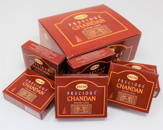 Hem Precious Chandan Incense Cones: Choose How Many