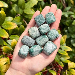 China Jade Tumbled Stones: Choose How Many Pieces ('A' Grade)