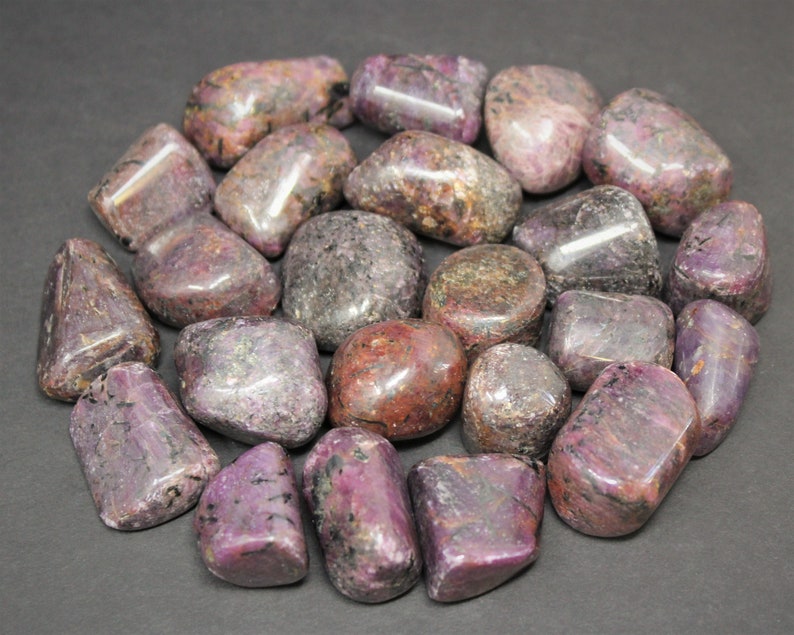 Ruby Tumbled Stones: Choose How Many Pieces Premium Quality 'A' Grade image 7