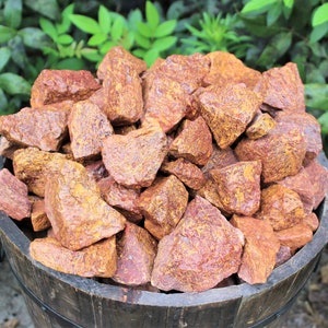 Calligraphy Jasper Natural Rough Stones: Choose Ounces or lb Bulk Wholesale Lots (&#39;A&#39; Grade Premium Quality Miriam Jasper)