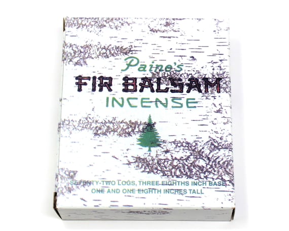 Paine's Balsam Fir Logs: 72 Log Pack (Balsam Fir Incense, Sticks)