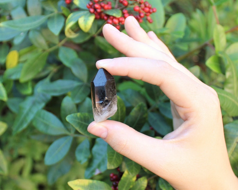 Smoky Quartz Points: 'AAA' Grade Smoky Quartz Crystal Point Choose Size Premium Quality Small 0.5" - 1"