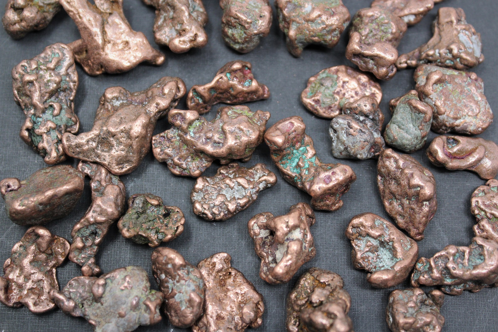 Raw Copper Nuggets 2 Oz Wholesale Lot natural Copper Nuggett Etsy