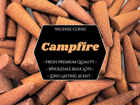 CAMPFIRE Incense Cones: Choose 10, 20, 50, 100 or 200 Bulk Lots