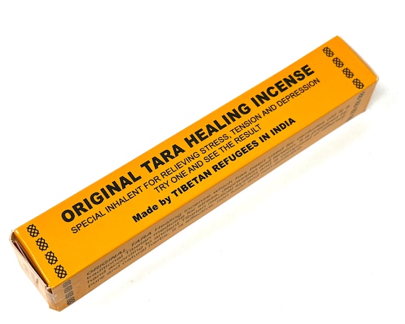 Tibetan Tara Healing Incense Sticks, Original: Pack of 20 Sticks