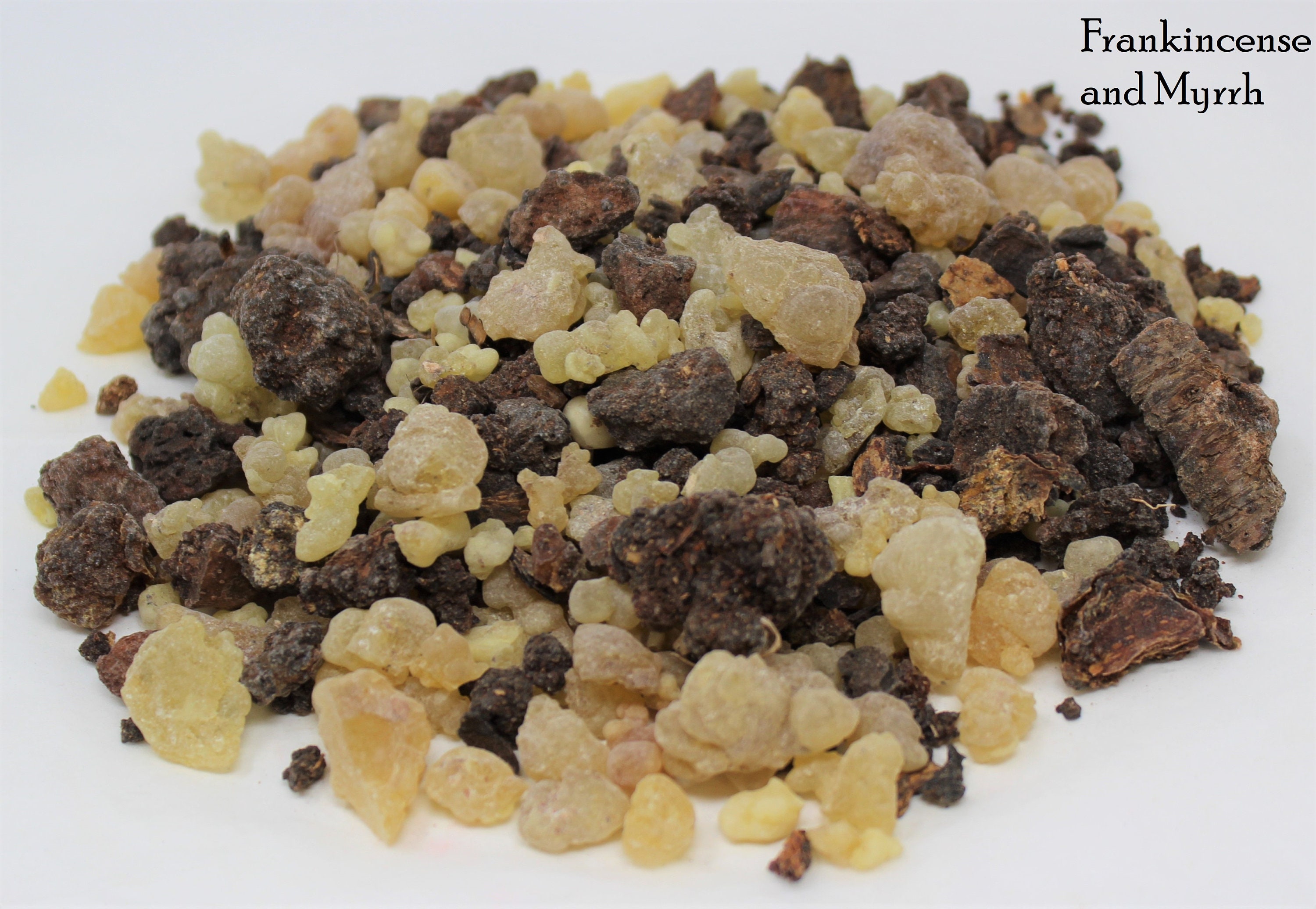 Frankincense & Myrrh - Incense Resin - 3/4 OZ.