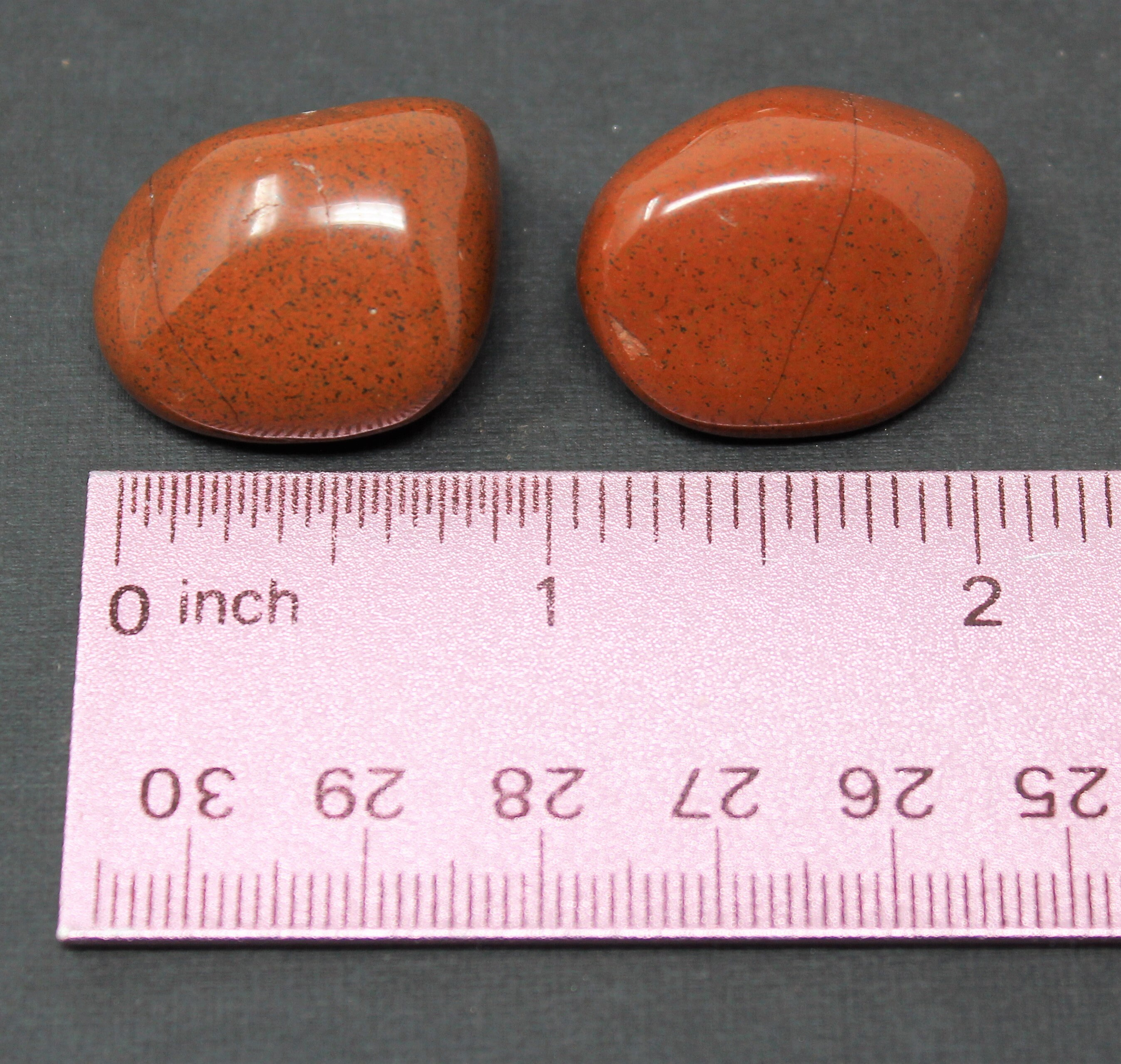 Red Jasper Tumbled Stones Choose How Many Pieces ('A' Grade, Red