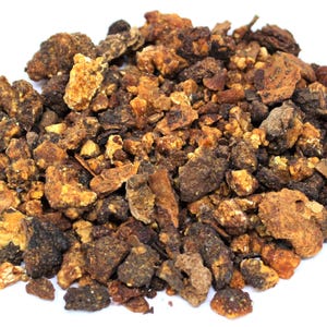 Opopanax Resin Incense (Sweet Myrrh) - 'A' Grade Natural Granular (Warm Balsamic Aroma, Meditation & Spiritual Ritual)