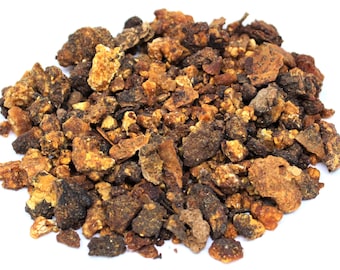 Opopanax Resin Incense (Sweet Myrrh) - 'A' Grade Natural Granular (Warm Balsamic Aroma, Meditation & Spiritual Ritual)