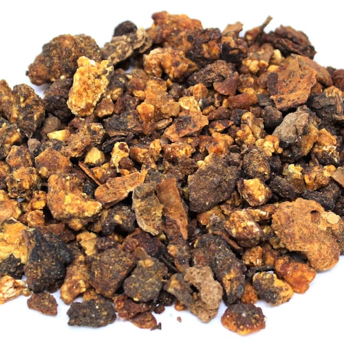 Opopanax Resin Incense (Sweet Myrrh) - 'A' Grade Natural Granular (Warm Balsamic Aroma, Meditation & Spiritual Ritual)
