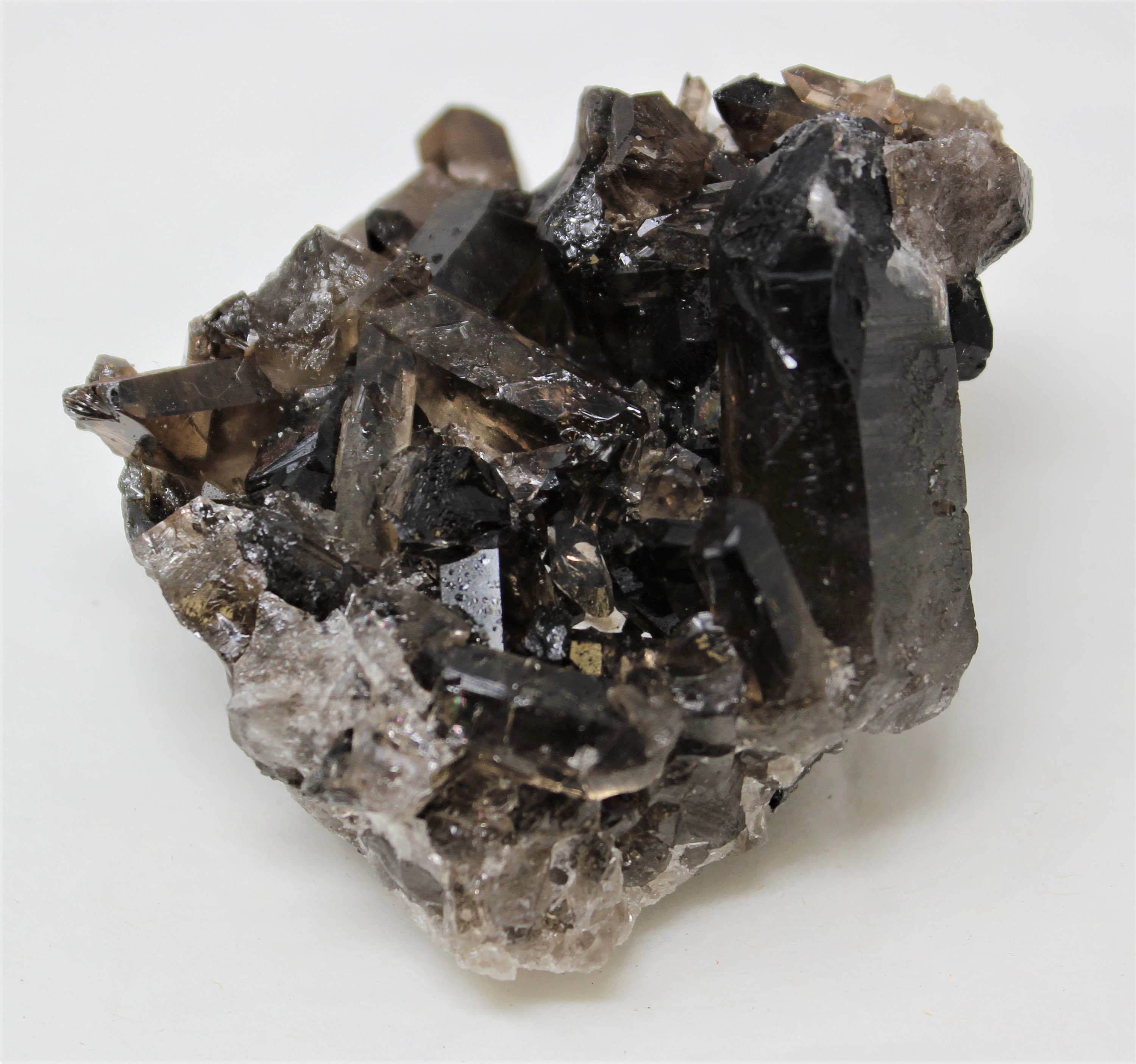 Smoky Quartz Crystal Cluster (5 oz - 7 oz) (Smokey Quartz Cluster ...