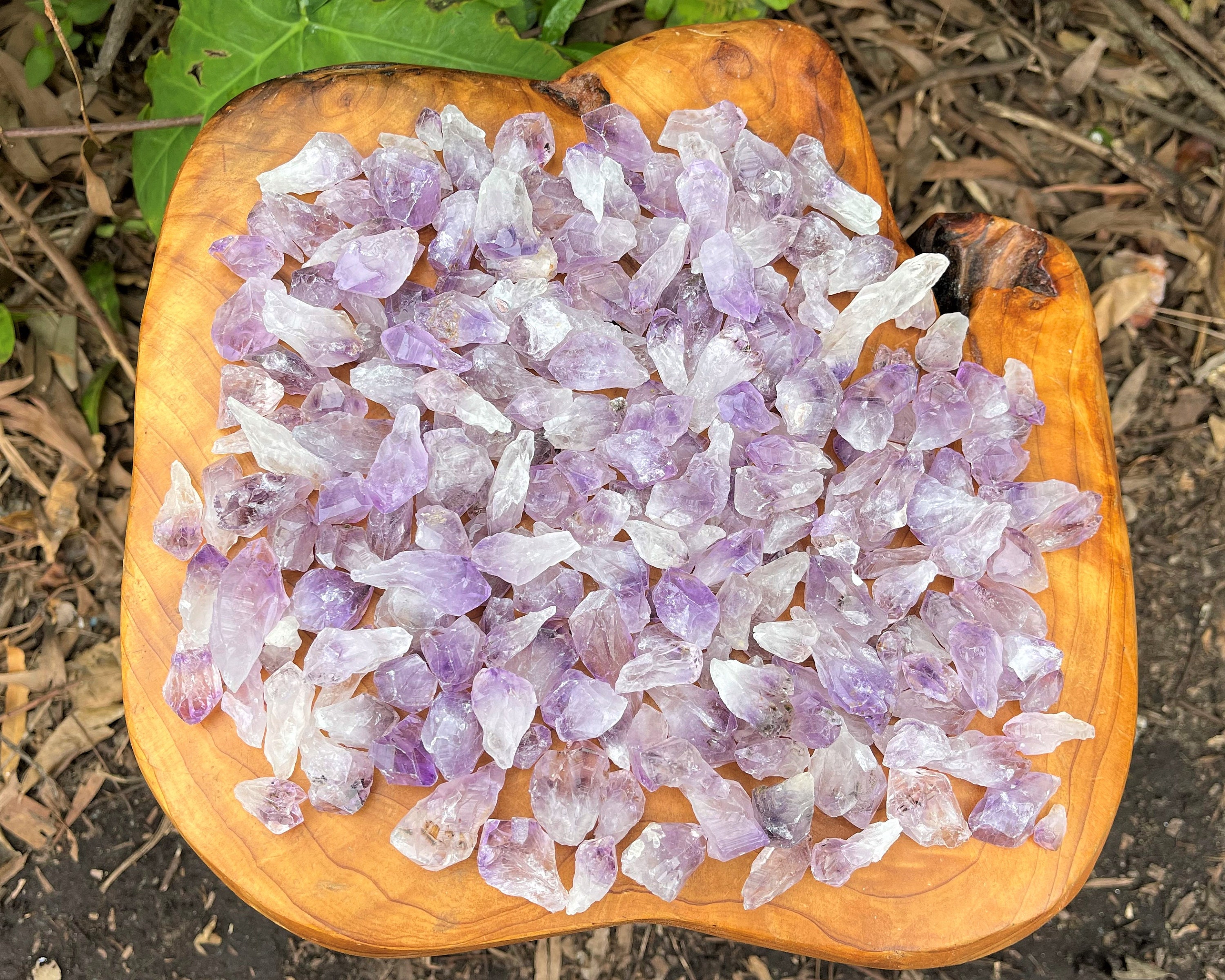 Natural Raw Amethyst Crystal Point