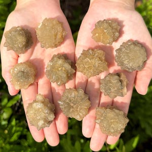 Natural Moroccan Star Chalcedony Crystals - 'A' Grade Raw Chalcedony Mineral Specimens