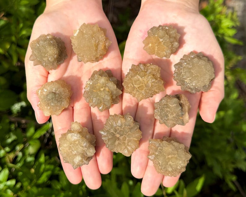 Natural Moroccan Star Chalcedony Crystals - 'A' Grade Raw Chalcedony Mineral Specimens