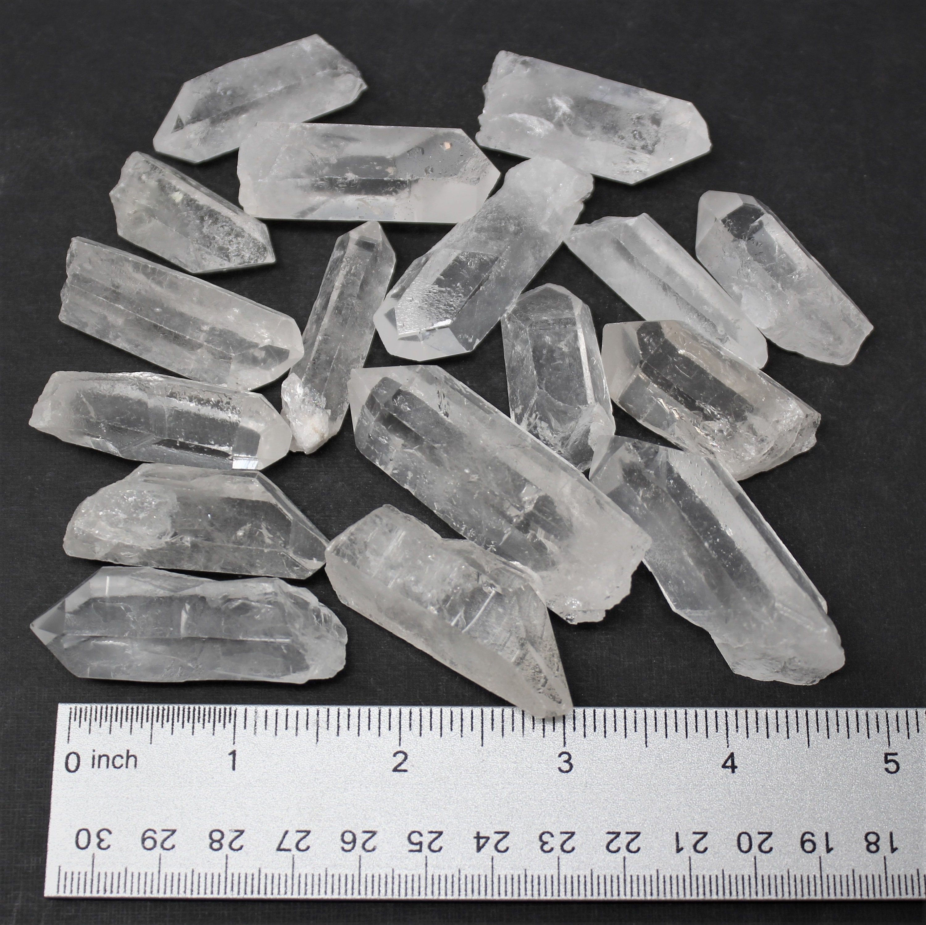 Natural Clear Quartz Crystal Points Wholesale Lots Choose 4 oz, 8 oz