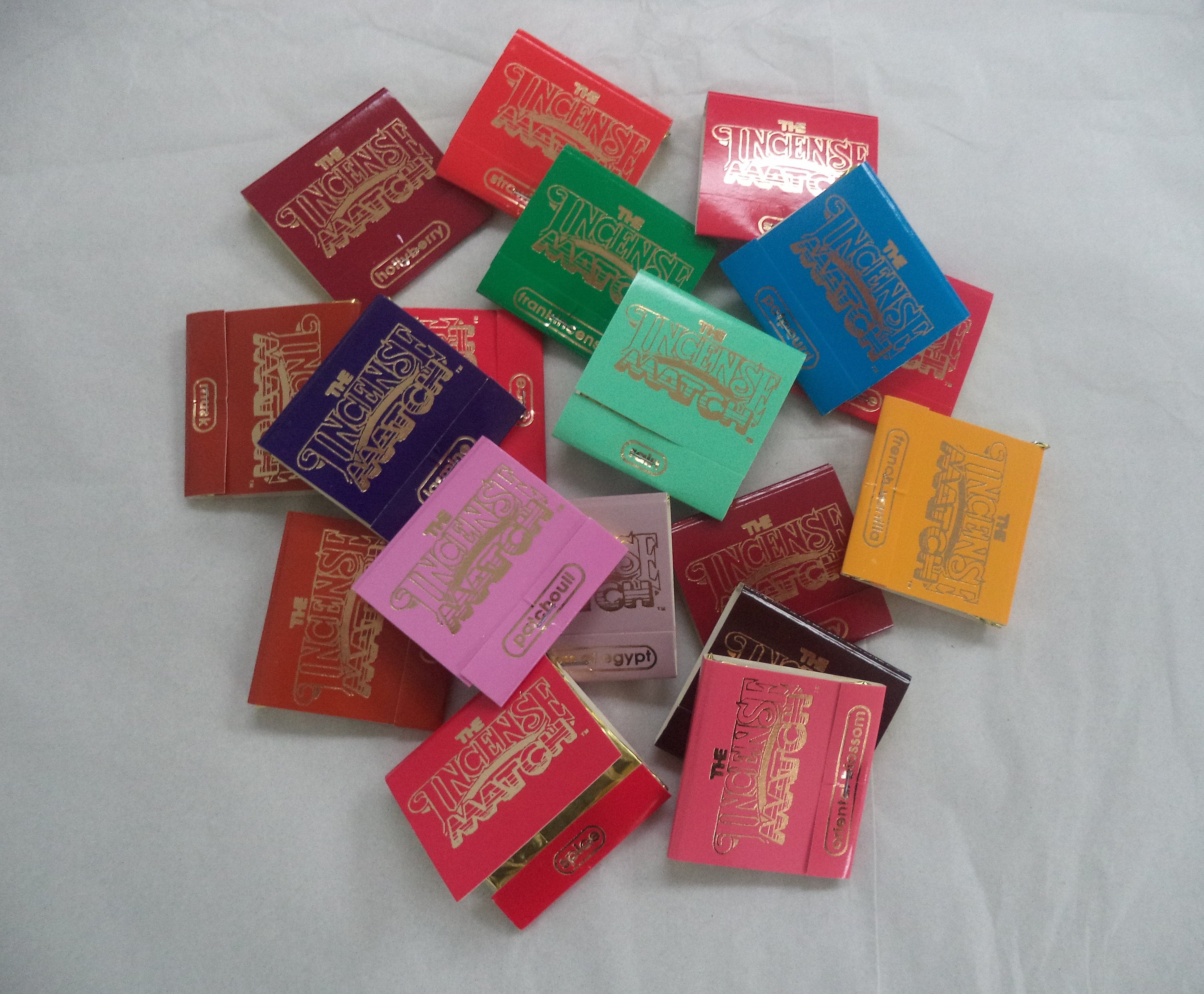 Scented Matches from The Original Incense Match Co Huge Choice of Scents