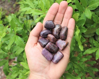 Ruby Tumbled Stones: Choose How Many Pieces ('A' Grade Polished Crystals)
