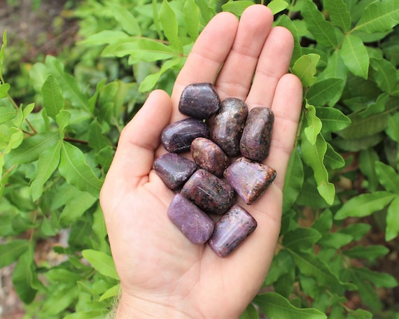 Ruby Tumbled Stones: Choose How Many Pieces (Premium Quality 'A' Grade)