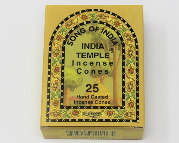 Song of India Incense Cones: Choose How Many (Indian Temple Incense Cones)