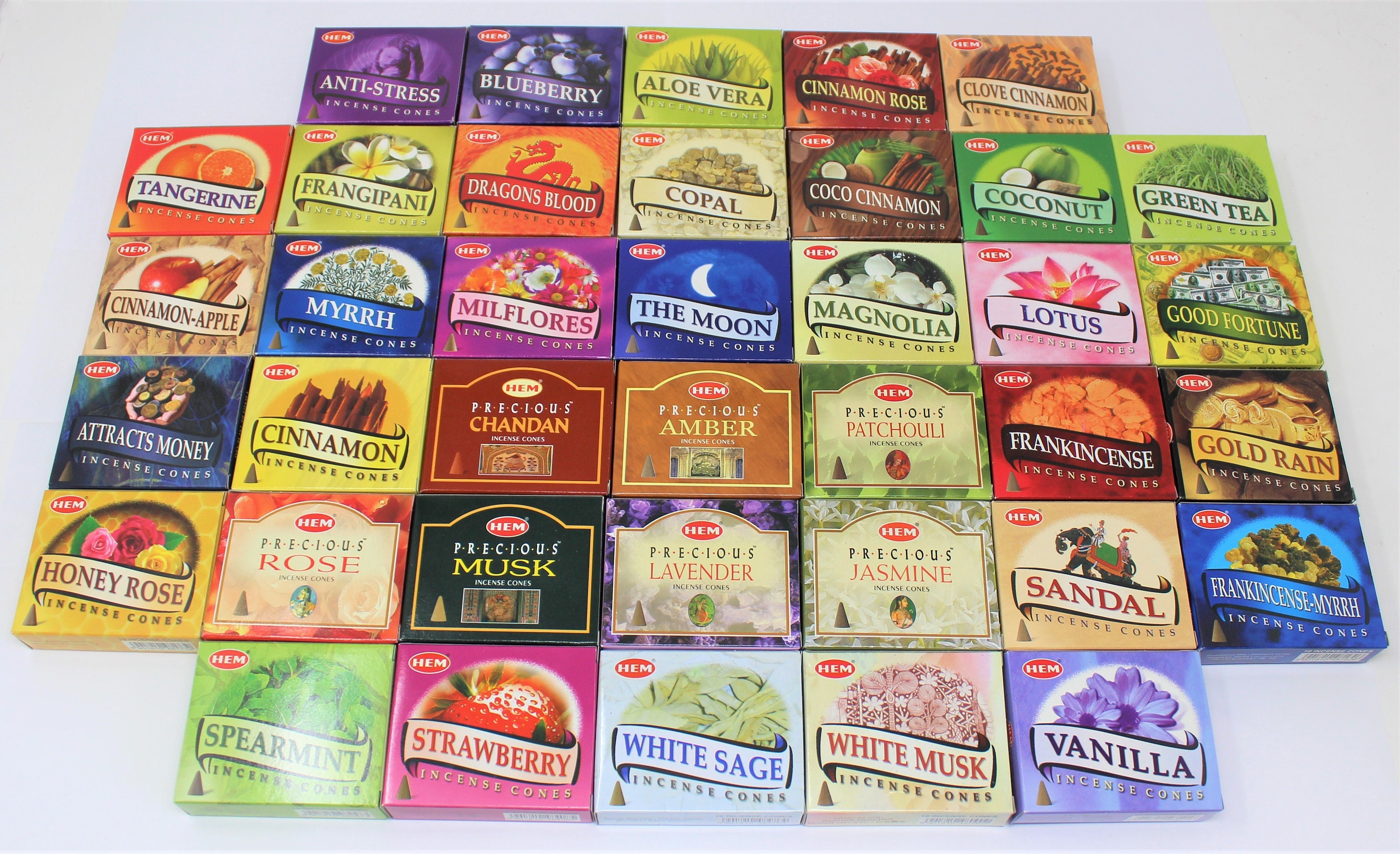 HEM Incense Cones Mix and Match Scents Buy 4 Get 4 More FREE 10