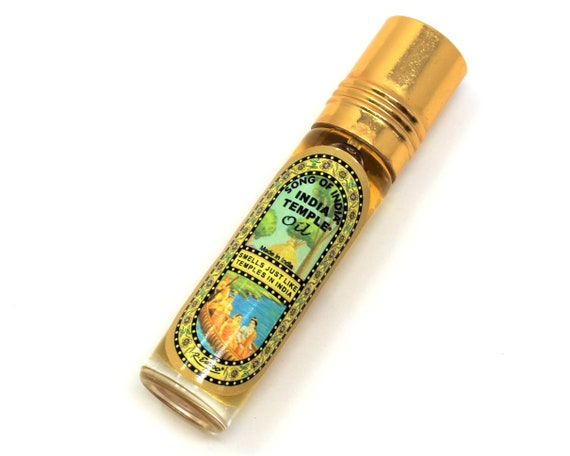 Song of India Temple Perfume Oil, 8 ml Bottle