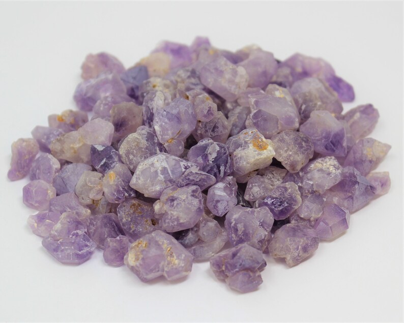 Raw Amethyst, Small Pieces, Mini Crystals Choose 2 oz 4 oz or 8 oz Rough Natural Amethyst Nuggets from Brazil