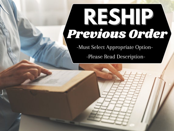 Reship / Redirect My Order!
