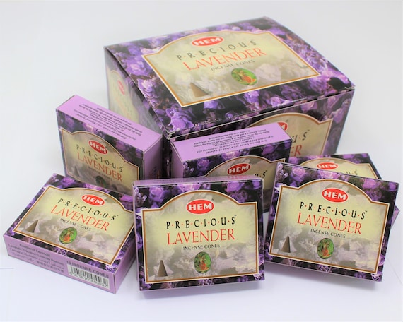 Hem Precious Lavender Incense Cones: Choose How Many