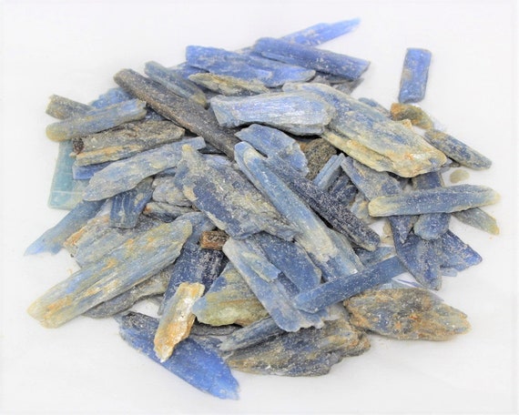 Blue Kyanite Blades CLEARANCE: Choose Ounces or lb Bulk Wholesale Lots