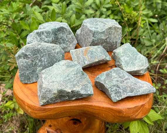Jumbo Rough Green Aventurine Natural Stones: Choose Size ('A' Grade LARGE Green Aventurine Specimens, Green Quartz From Brazil, Home Decor)