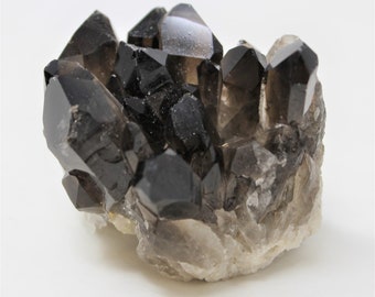 Smoky Quartz Crystal Cluster, 5 oz - 7 oz (Smokey Quartz Cluster, Smoky Quartz Geode)