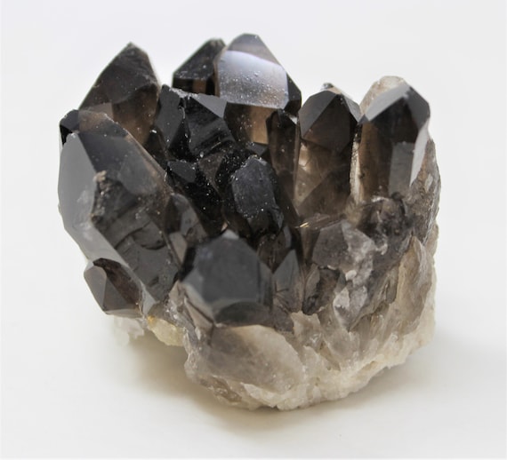 Smoky Quartz Crystal Cluster, 5 oz - 7 oz (Smokey Quartz Cluster, Smoky Quartz Geode)