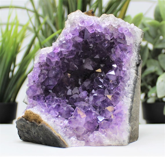 JUMBO Amethyst Cut Base Clusters, 2 - 3 lb Crystal Geodes (Uruguayan Amethyst Free Standing Specimens)