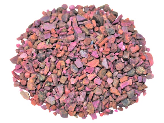 Ruby Semi Tumbled Gemstone Mini Chips 3 - 6 mm: Choose Ounces or lb Loose Wholesale Bulk Lots ('AAA' Grade Natural Ruby Chips)