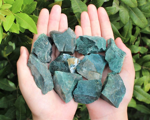 Bloodstone Rough Natural Stones: Choose How Many Pieces (Premium Quality 'A' Grade)