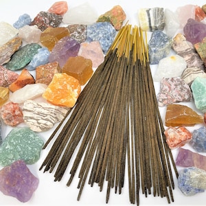 PATCHOULI Incense Sticks + FREE Mystery Crystal: Choose How Many (Wholesale Bulk Lots)